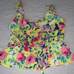Forever21 Floral Top